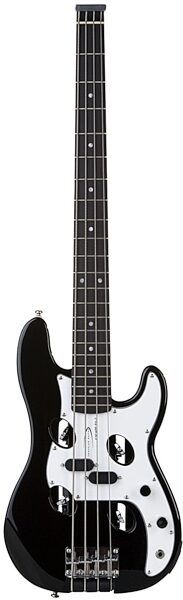 Traveler Guitar TB4P Electric Bass with Deluxe Gig Bag, Black