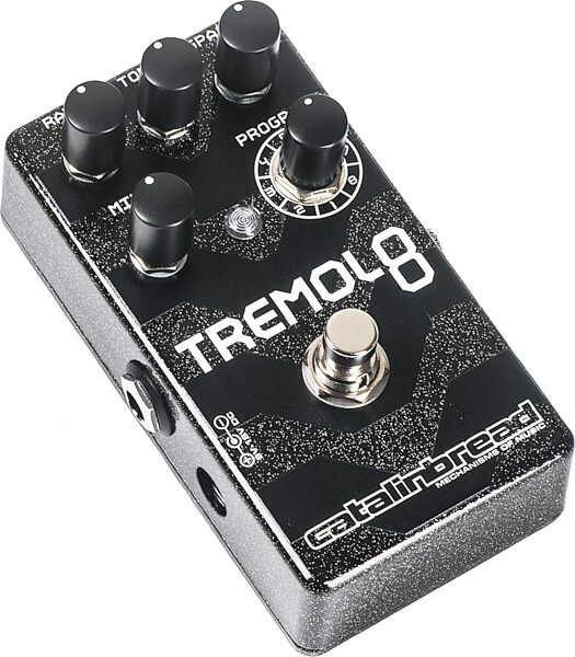 Catalinbread Tremolo 8 Pedal, Warehouse Resealed, Action Position Back