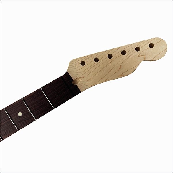 Allparts 21-Fret Rosewood Telecaster Guitar Neck, Action Position Back