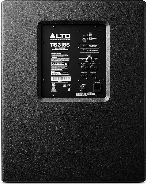 Alto Professional TS318S Powered Subwoofer, Action Position Back