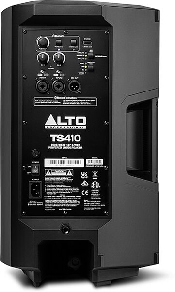 Alto Professional TS410 Powered Loudspeaker, New, Back