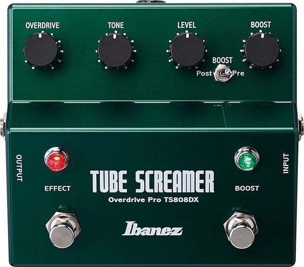Ibanez TS808DX Tube Screamer Pedal with Booster, Main