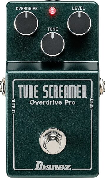 Ibanez TS-808 Hand Wired Tube Screamer V2 Overdrive Pedal, New, Action Position Back