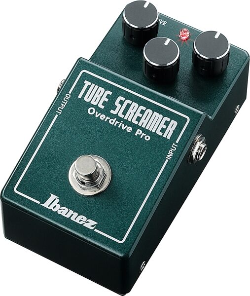 Ibanez TS-808 Hand Wired Tube Screamer V2 Overdrive Pedal, New, Action Position Back
