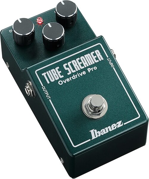 Ibanez TS-808 Hand Wired Tube Screamer V2 Overdrive Pedal, New, Action Position Back