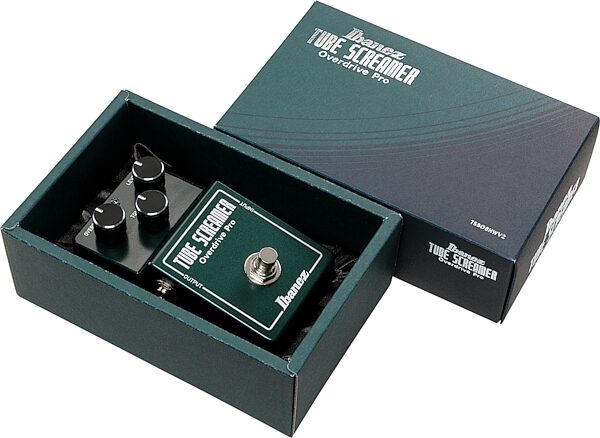 Ibanez TS-808 Hand Wired Tube Screamer V2 Overdrive Pedal, New, Action Position Back