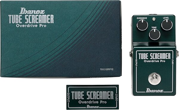 Ibanez TS-808 Hand Wired Tube Screamer V2 Overdrive Pedal, New, Action Position Back