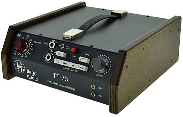 Heritage Audio TT-73 Tabletop Microphone Preamp, Alt