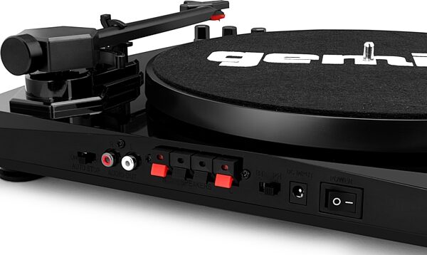 Gemini TT-900 Turntable System (with Speakers), Rear detail Back