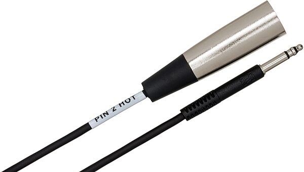 Hosa TTX-103M TRS to XLR3 Male Balanced Interconnect Cable, New, Action Position Back
