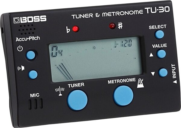 Boss TU-30 Metronome and Tuner, New, View 3