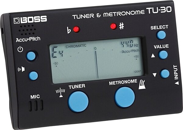 Boss TU-30 Metronome and Tuner, New, View 2