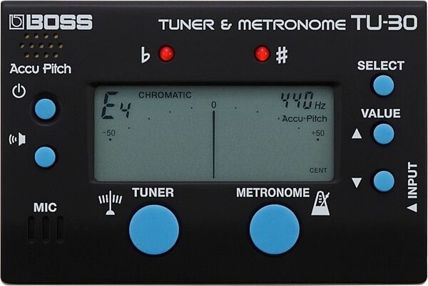 Boss TU-30 Metronome and Tuner, New, Main