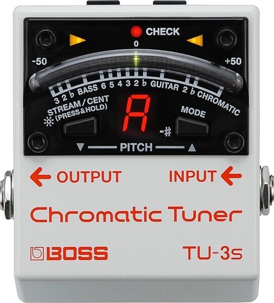 Boss TU-3S Chromatic Tuner Pedal, New, Main