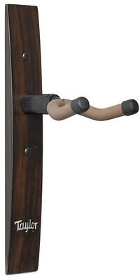 Taylor Guitar Wall Hanger, Ebony, Acrylic Inlay, Action Position Back