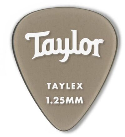 Taylor Taylex Guitar Picks, 1.25 millimeter, 6-Pack, Main