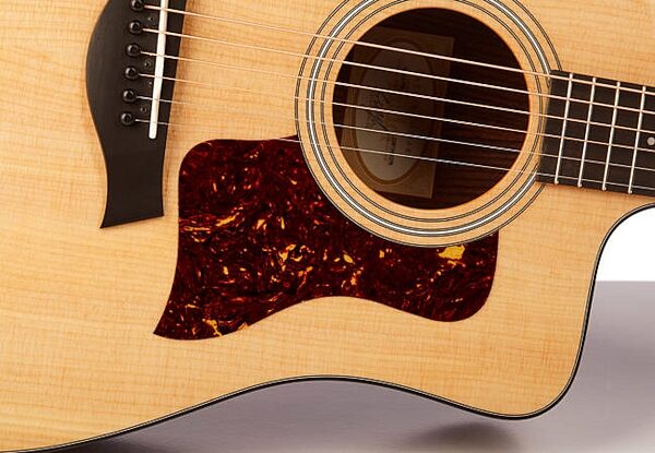 Taylor Baby Pickguard, Tortoise Shell, Right Handed, Action Position Back