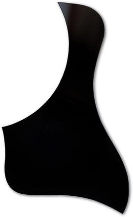 Taylor Baby Pickguard, Black, Right Handed, Main
