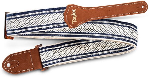 Taylor 2" Academy Jacquard Leather Guitar Strap, Action Position Back