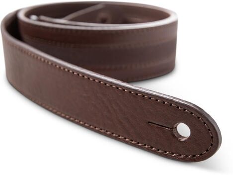 Taylor Slim Vegan Leather Guitar Strap, Action Position Back