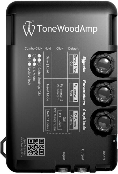 ToneWoodAmp Solo Acoustic Guitar Effect Amplifier, New, Action Position Back