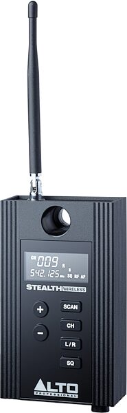 Alto Stealth Wireless MKII UHF System for Active Loudspeakers, New, Action Position Back-