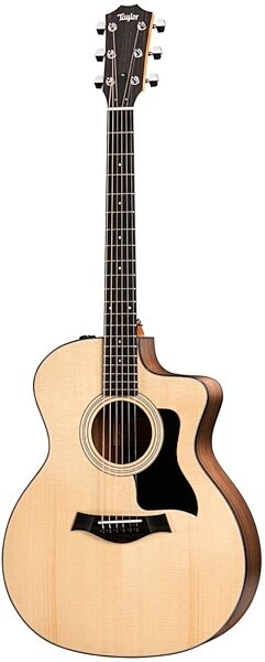 Taylor 114ce GA Cutaway Walnut Acoustic-Electric Guitar (with Gig Bag), Main
