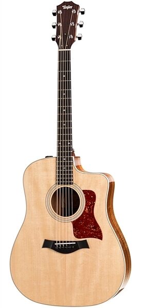 Taylor 210ce Deluxe Cutaway Acoustic-Electric Guitar (with Case), Koa