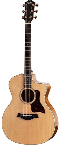 Taylor 214ce Koa Deluxe Grand Auditorium Acoustic-Electric Guitar (with Case), main