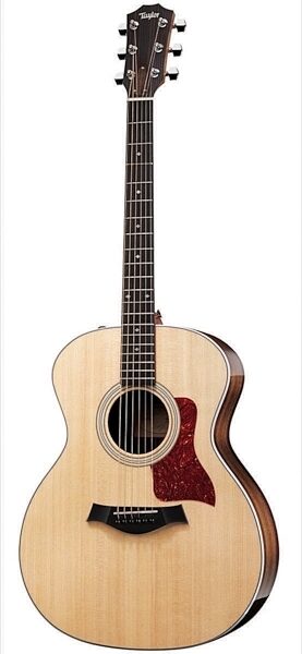 Taylor 214e DLX Grand Auditorium Acoustic-Electric Guitar (with Case), Main