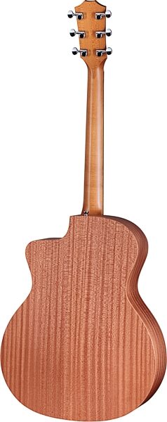 Taylor 24ce Grand Auditorium Acoustic-Electric Guitar, Natural, with Structured Gig Bag, Action Position Back