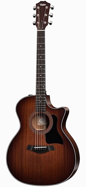Taylor 324ce Grand Auditorium Cutaway Acoustic-Electric Guitar (with Case), Main