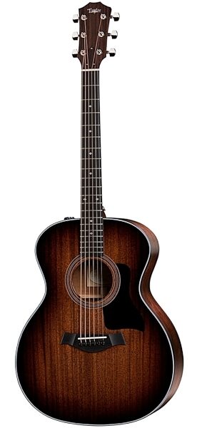 Taylor 324e Blackwood Grand Auditorium Acoustic-Electric Guitar (with Case), Main