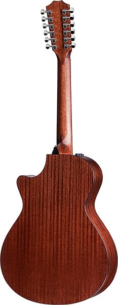 Taylor 352ce 12 Fret 12-String Acoustic-Electric Guitar (with Case), Action Position Back