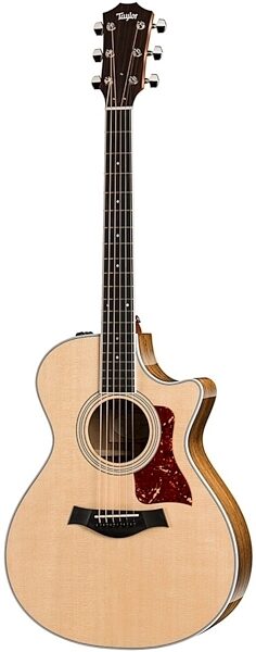 Taylor 412ce Acoustic-Electric Guitar (with Case), Main