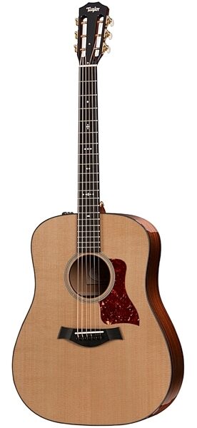 Taylor 510e Dreadnought Acoustic-Electric Guitar (with Case), Main