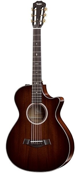 Taylor 522ce 12-Fret Grand Concert Cutaway Acoustic-Electric Guitar (with Case), Main