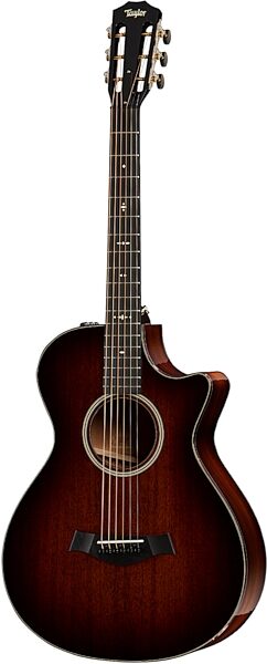 Taylor 522ceV 12-Fret Grand Cutaway Acoustic-Electric Guitar, Action Position Back