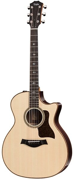 Taylor 714ce Acoustic-Electric Guitar (with Case), Natural
