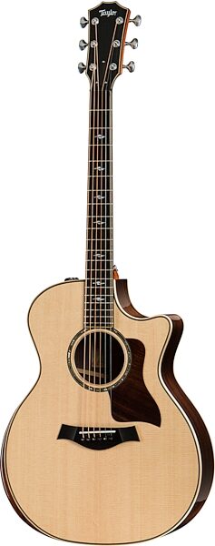 Taylor 814ce Deluxe V-Class Acoustic-Electric Guitar (with Case), Action Position Front