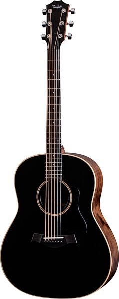 Taylor AD17 American Dream Blacktop Acoustic Guitar (with Aerocase), Action Position Front