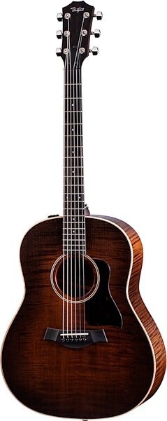 Taylor AD27e American Dream Flametop Acoustic-Electric Guitar (with Case), Serial #1207222035, Blemished, Action Position Front