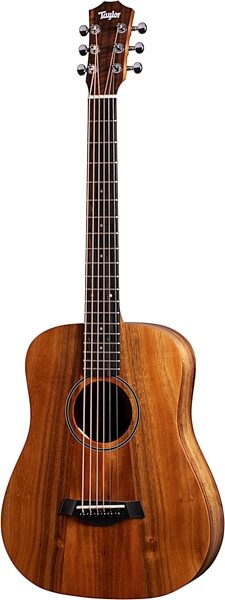 Taylor BTe-Koa 3/4-Size Acoustic-Electric Guitar (with Gig Bag), Action Position Front