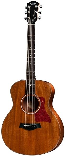 Taylor GS-Mini-e-Mah Acoustic-Electric Guitar (with Gig Bag), Main
