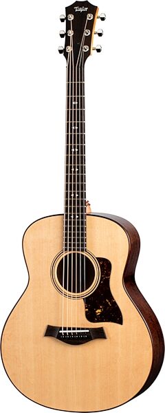 Taylor GTe Grand Theater Acoustic-Electric Guitar (with Hard Bag), Action Position Back