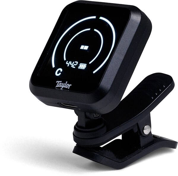 Taylor 1203 Rechargeable Digital Tuner, New, Action Position Back