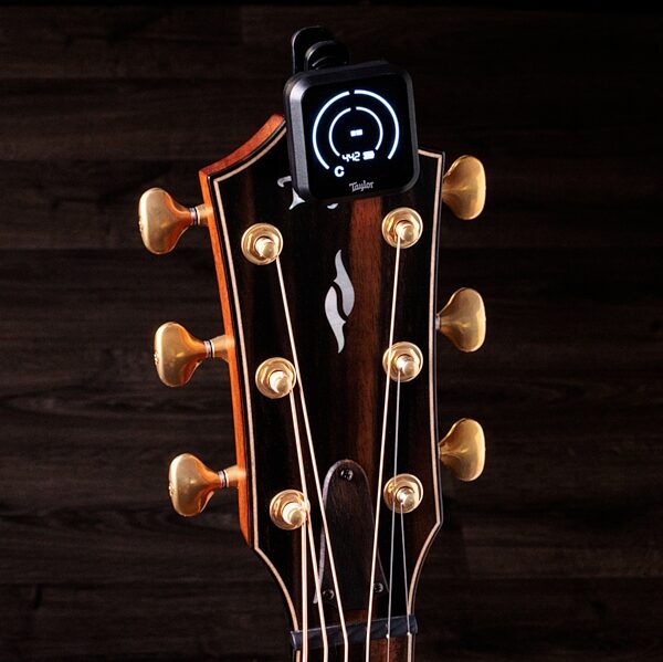 Taylor 1203 Rechargeable Digital Tuner, New, Action Position Back
