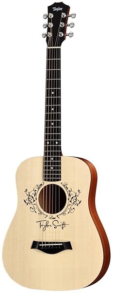 Taylor TSBTe Taylor Swift Baby Taylor Acoustic-Electric Guitar (with Gig Bag), Main