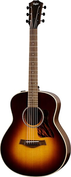 Taylor AD11e-SB American Dream Acoustic-Electric Guitar (with Aerocase), Action Position Back