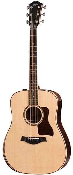 Taylor 810e Deluxe Dreadnought Acoustic-Electric Guitar (with Case), Main